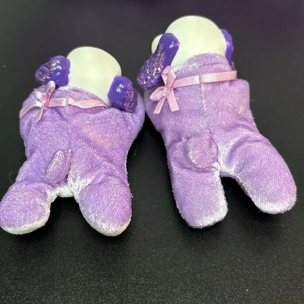 Puppy Surprise 2017 Plush Mama Dog LAVENDER Purple Stuffed with 2 Little Puppies - Picture 4 of 14